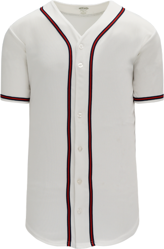 MESOSPERO Mens Blank Plain Baseball Jersey Button India